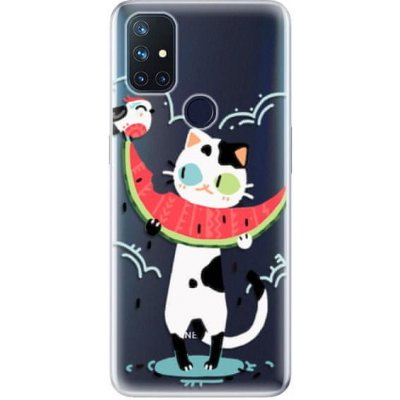 iSaprio Cat with melon OnePlus Nord N10 5G