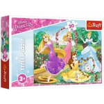 Trefl Disney Princezny skládačka 27 x 20 cm 30 dílků – Hledejceny.cz