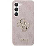 Guess PU 4G Metal Logo Samsung Galaxy S24 Pink – Sleviste.cz