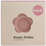 Kvitok Konjacková houbička s růžovým jílem – Zboží Dáma