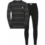 Odlo, Active Warm Eco Set černá tmavě šedá bílá – Sleviste.cz