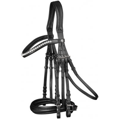 Waldhausen Drezurní uzda X Line Supersoft černá – Sleviste.cz