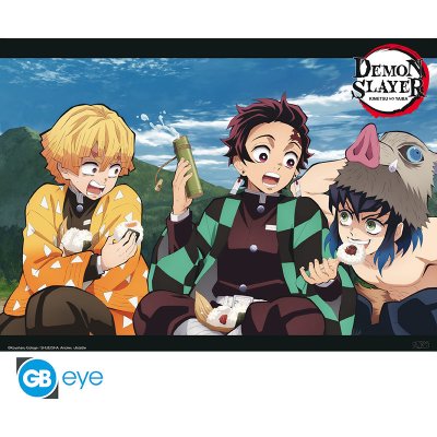 DEMON SLAYER - Poster Chibi 52 x 38 cm - Trio, ABYDCO798 – Zboží Mobilmania