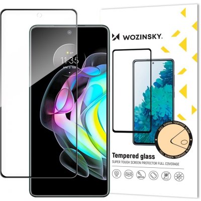 Wozinsky tvrzené sklo Full Glue Case Friendly pro Motorola Moto Edge 20 - černé 9145576220467 – Zboží Živě