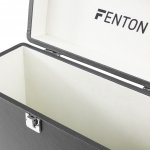 Fenton RC30 Kufr na vinyly, barva černá – Zboží Mobilmania