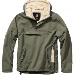 Brandit bunda Windbreaker Sherpa olivová – Zboží Dáma