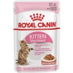 Royal Canin Kitten Sterilised Gravy 12 x 85 g – Zbozi.Blesk.cz