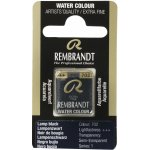 Rembrandt akvarelová barva v půlpánvičce 702 Lamp Black – Hledejceny.cz