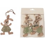 Zajíc k zavěšení, 4 ks D4041-15 – Zboží Dáma