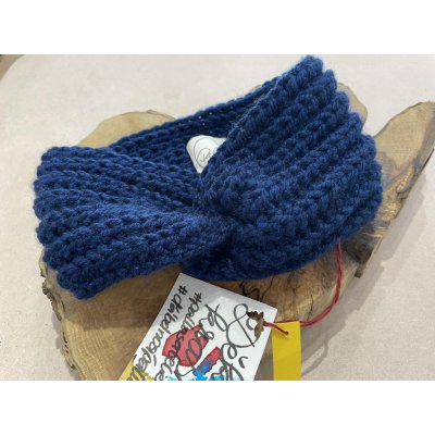 Teplá čelenka tmavě modrá - Pallas atelie 0001364 – Zboží Dáma