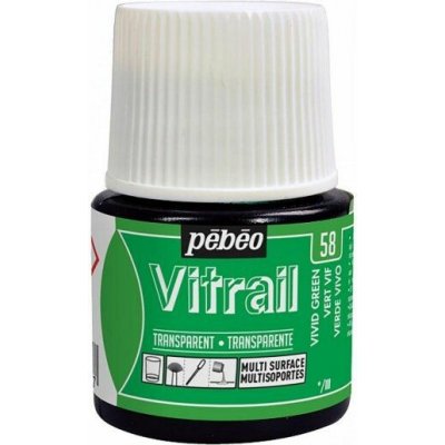 Pébéo VITRAIL nevypalovací barva na sklo 45 ml svěží zelená – Hledejceny.cz