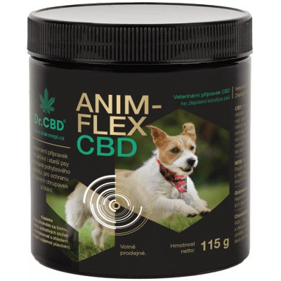 Dr.CBD Anim flex CBD kloubní výživa 300 g – Zbozi.Blesk.cz