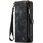 VSECHNONAMOBIL WALLET Ochranný kryt s peněženkou 2v1 Samsung Galaxy S23 Ultra 5G černé 55443 – Zboží Živě