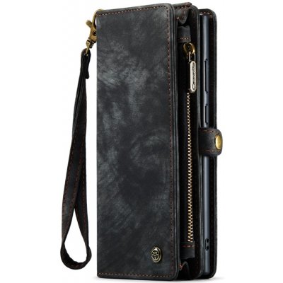 VSECHNONAMOBIL WALLET Ochranný kryt s peněženkou 2v1 Samsung Galaxy S23 Ultra 5G černé 55443 – Zboží Živě