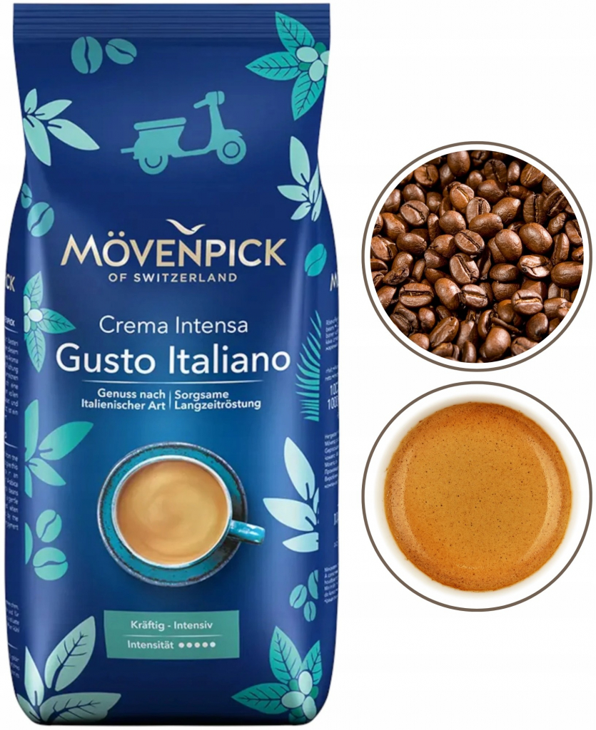 Mövenpick Caffe Crema GUSTO ITALIANO 1 kg