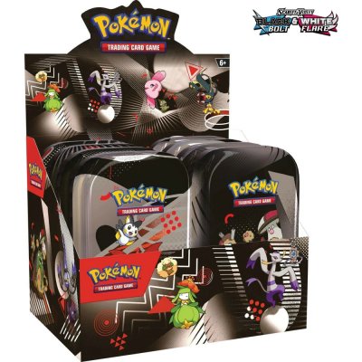 Pokémon TCG Black Bolt & White Flare Unova Mini Tin Display – Zboží Mobilmania