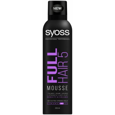 Syoss Full Hair 5 pěnové tužidlo 4 extra silná fixace 250 ml – Zboží Mobilmania