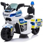 Mamido Policejní motorka bílá – Zboží Dáma