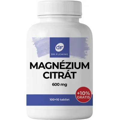 Dr. Fleming Magnézium citrát 600 mg 110 tablet – Hledejceny.cz