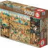 Puzzle Educa Zahrada pozemských rozkoší 9000 dílků