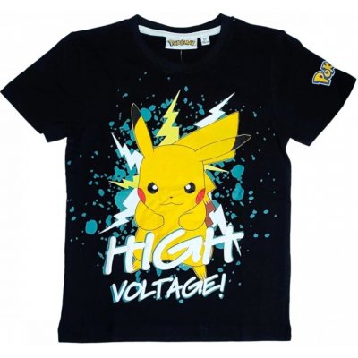 Pokémon tričko High Voltage černá