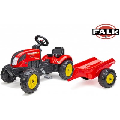 FALK Šlapací traktor Country Farmer s vlečkou Falk FA-2058L – Zbozi.Blesk.cz
