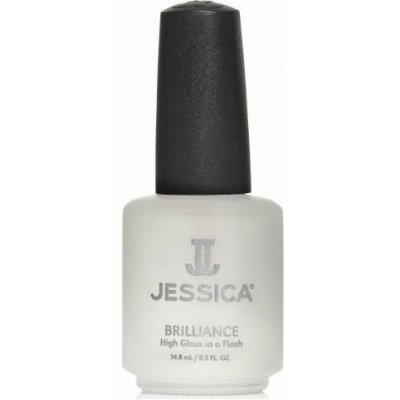 Jessica nadlak na nehty s leskem Brilliance čirý 7,4 ml – Zboží Dáma