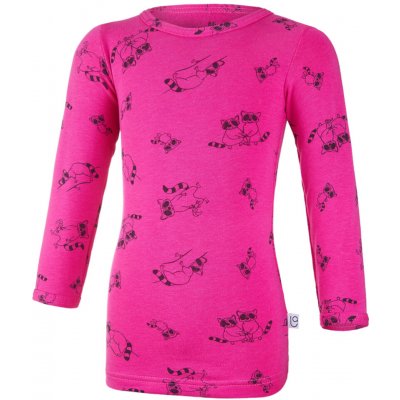 Little Angel Tričko smyk DR TISK Outlast růžová mývalové – Zboží Dáma