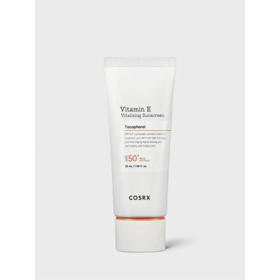 COSRX Vitamin E Vitalizing Sunscreen SPF50+ opalovací krém s vitamínem E 50 ml – Zboží Dáma