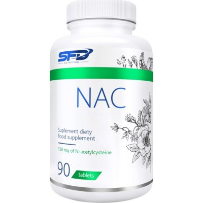 SFD Nutrition NAC podpora tvorby svalové hmoty 90 tablet