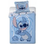 Faro Povlečení do postýlky Lilo and Stitch blue 100 x 135 cm 40 x 60 cm – Zboží Mobilmania