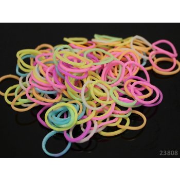 LOOM bands gumičky svítící pastelový MIX