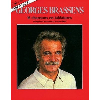 Georges Brassens 16 Chansons en Tablatures noty, tabulatury na kytaru – Zbozi.Blesk.cz