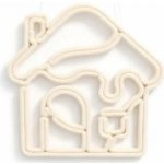 DECOLED ECOprint ozdoba domeček 30 cm bílá, 3D tisk, plast, venkovní – Hledejceny.cz