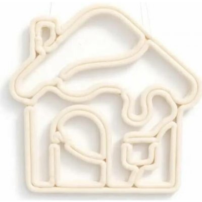 DECOLED ECOprint ozdoba domeček 30 cm bílá, 3D tisk, plast, venkovní – Hledejceny.cz