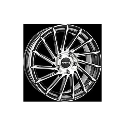 MONACO WHEELS TURBINE 8,5x19 5x108 ET45 gloss black polished – Sleviste.cz