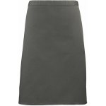 Premier Workwear Pracovní zástěra středně dlouhá PR151 Dark Grey Pantone 431 70x50cm – Hledejceny.cz