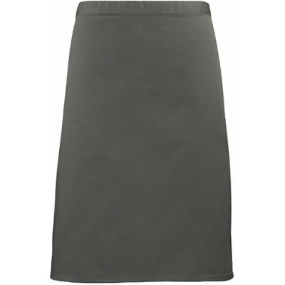 Premier Workwear Pracovní zástěra středně dlouhá PR151 Dark Grey Pantone 431 70x50cm – Hledejceny.cz