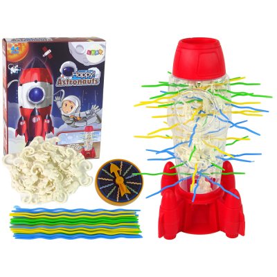 Lean Toys padající astronauti z rakety