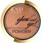 Eveline Cosmetics Glow and Go! Rozjasňovač 02 Gentle Gold 8,5 g – Zboží Dáma