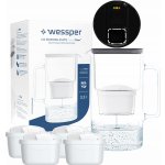 Wessper D2 Borosilicate FutureFlow Aquamax 3,3 l černá – Zboží Dáma