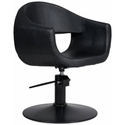 Weelko Glam kadeřnické křeslo RZYW005.A12 černé – Zboží Dáma