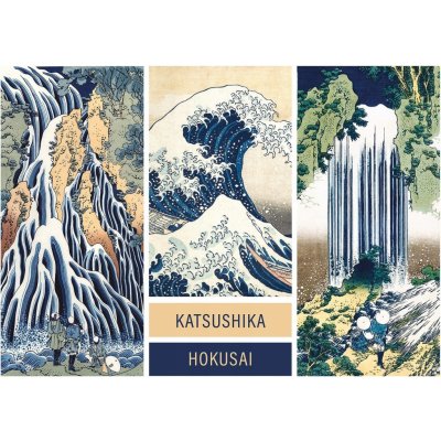 Interdruk Hokusai: Hokusaius Vodopádové vlny ART 1000 dílků – Zboží Dáma