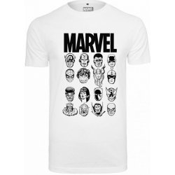 Marvel Comics tričko Marvel Crew White