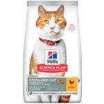 Hill's Science Plan Feline Young Adult Sterilised Chicken 0,3 kg – Hledejceny.cz