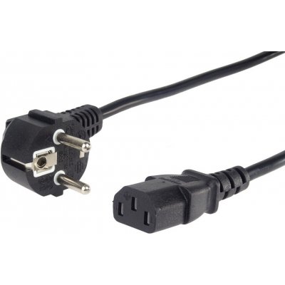 PREMIUMCORD napájecí kabel 230V 2m úhlový 90st, kpsp2-90, 2m – Zbozi.Blesk.cz
