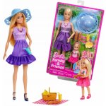 Mattel Barbie MALIBU A CHELSEA NA PIKNIKU – Zboží Dáma