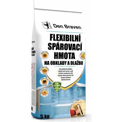 Den Braven Flexi 2 kg šedá – Zboží Mobilmania