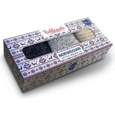 Bellinda 3PACK ponožky vícebarevné BE481007-007 – Hledejceny.cz