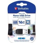 Verbatim Store 'n' Stay Nano 16GB 49821 – Sleviste.cz